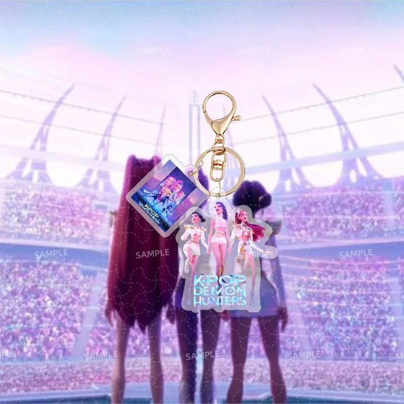 Demon District Acrylic Keychain