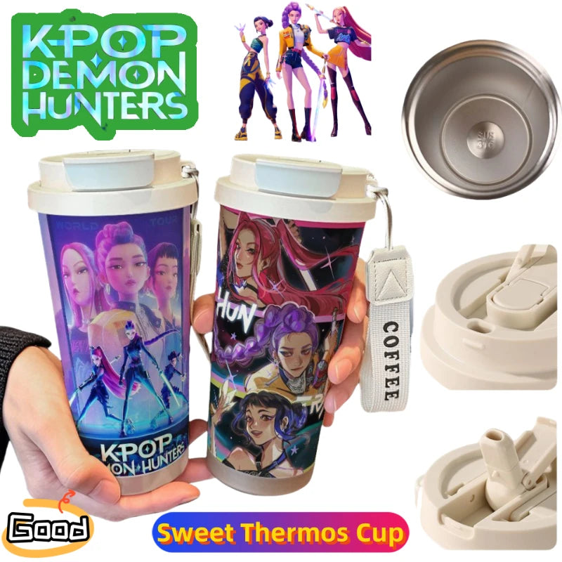 Demon District Stainless Steel Thermos (520ml)