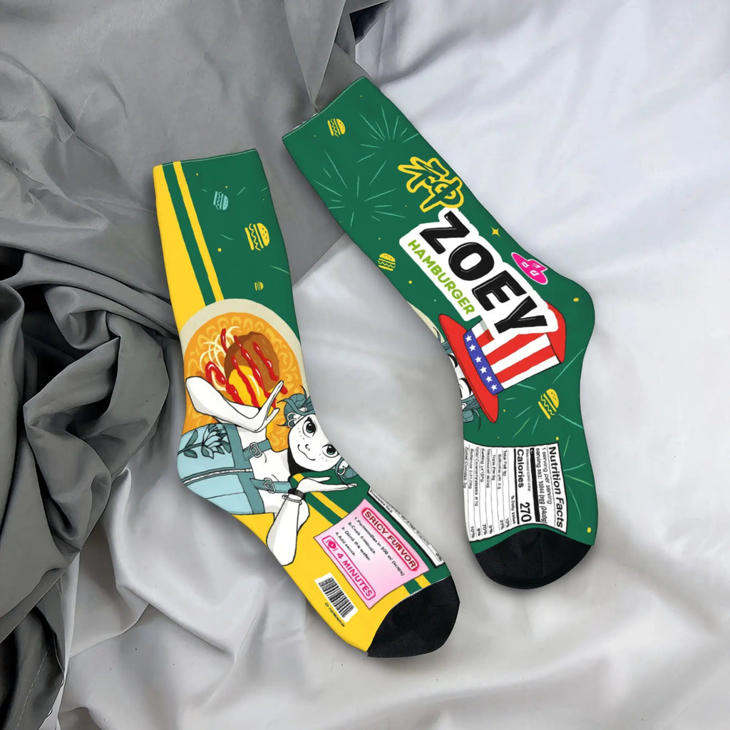 Ramen Rumi Crew Socks