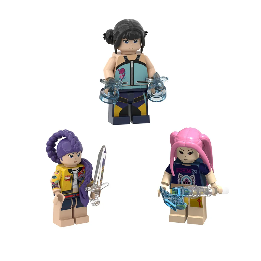 Demon District Building Blocks Toy