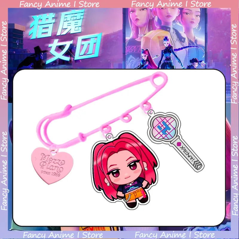 Demon District Brooch