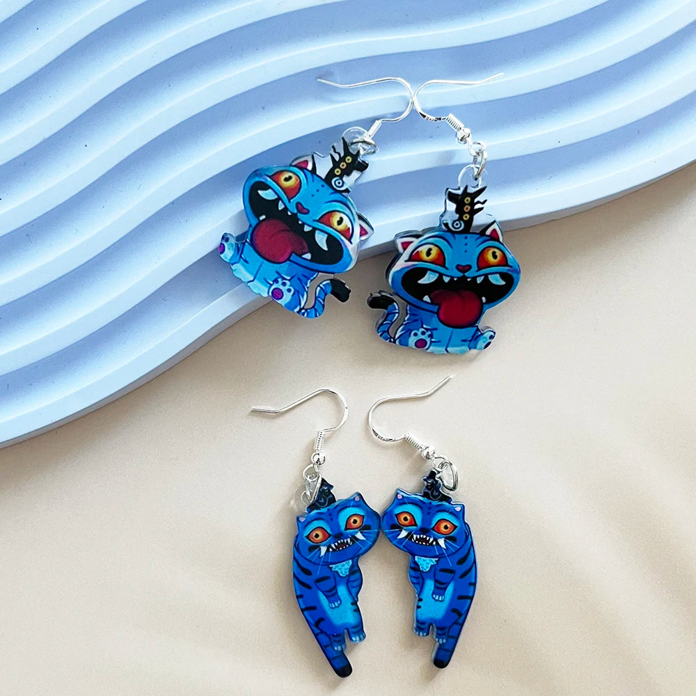 Demon District Acrylic Earrings