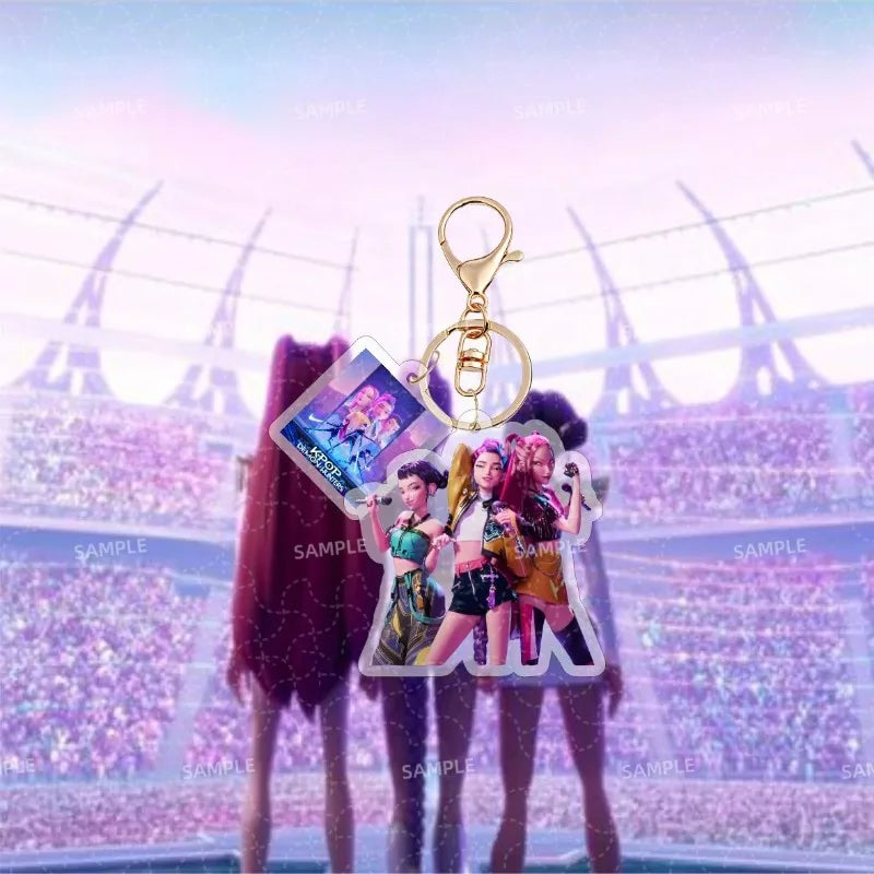 Demon District Acrylic Keychain