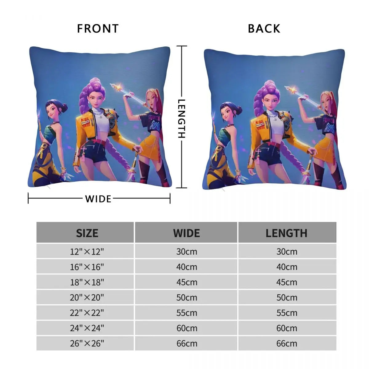 Demon District Pillow Case