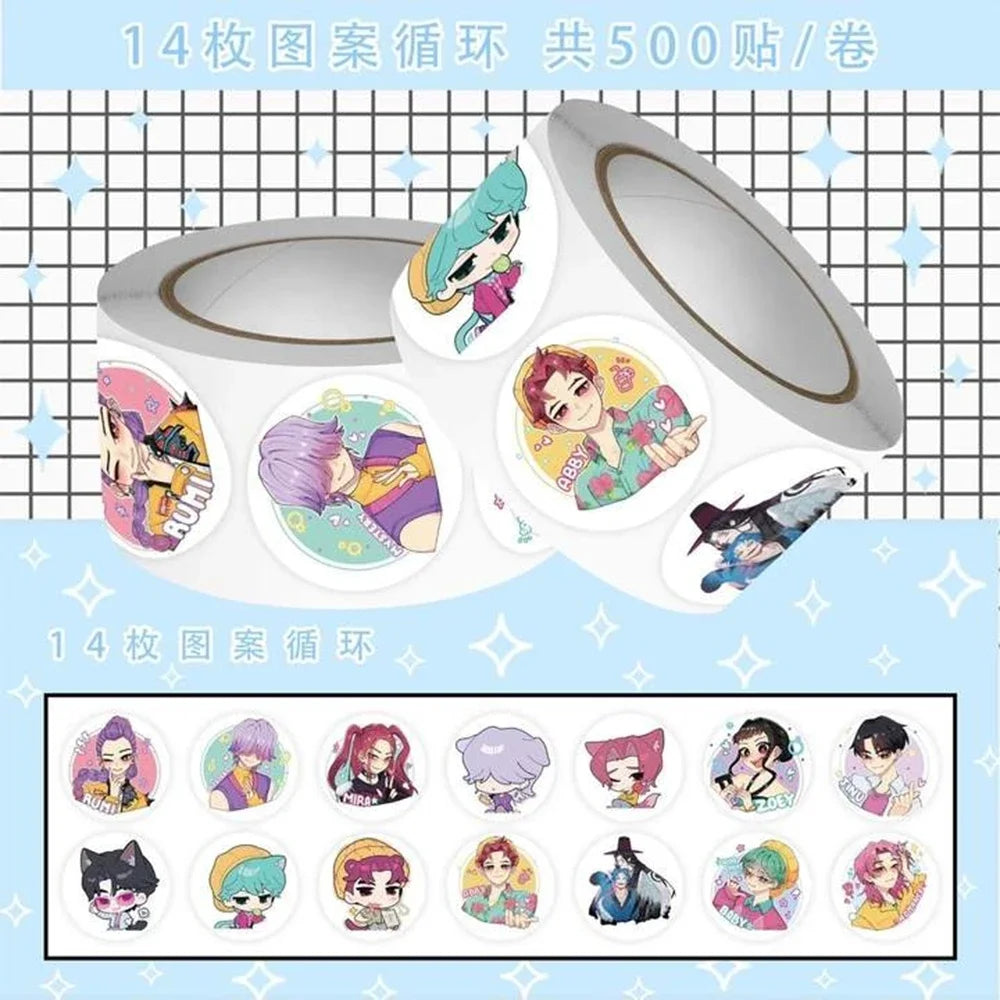 Demon District Sticker Roll – 500pcs