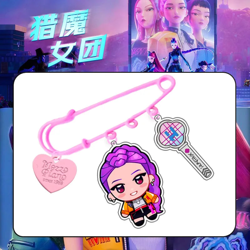 Demon District Brooch