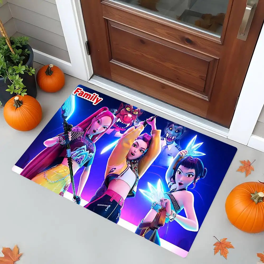 Demon District Non-Slip Rug