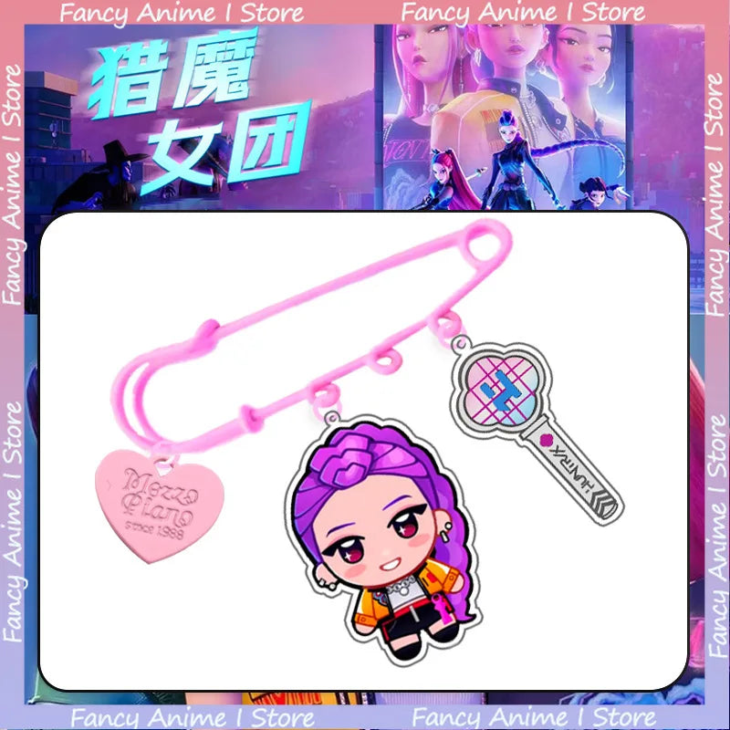 Demon District Brooch