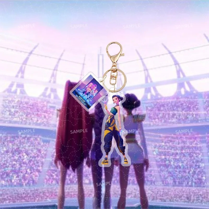 Demon District Acrylic Keychain