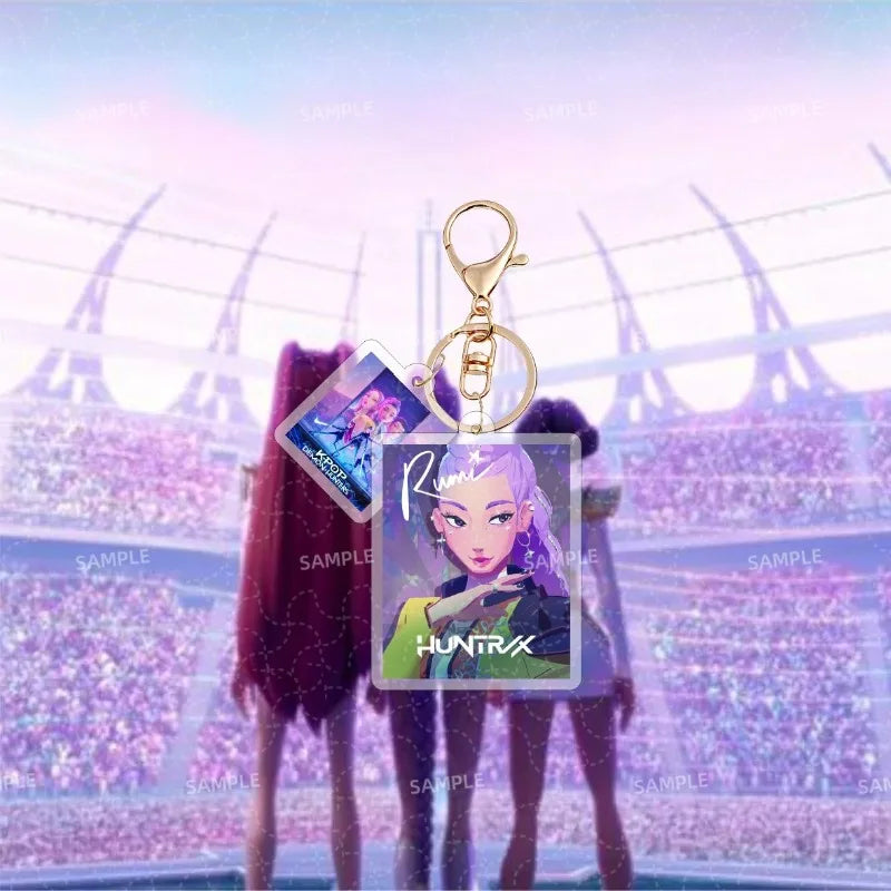 Demon District Acrylic Keychain