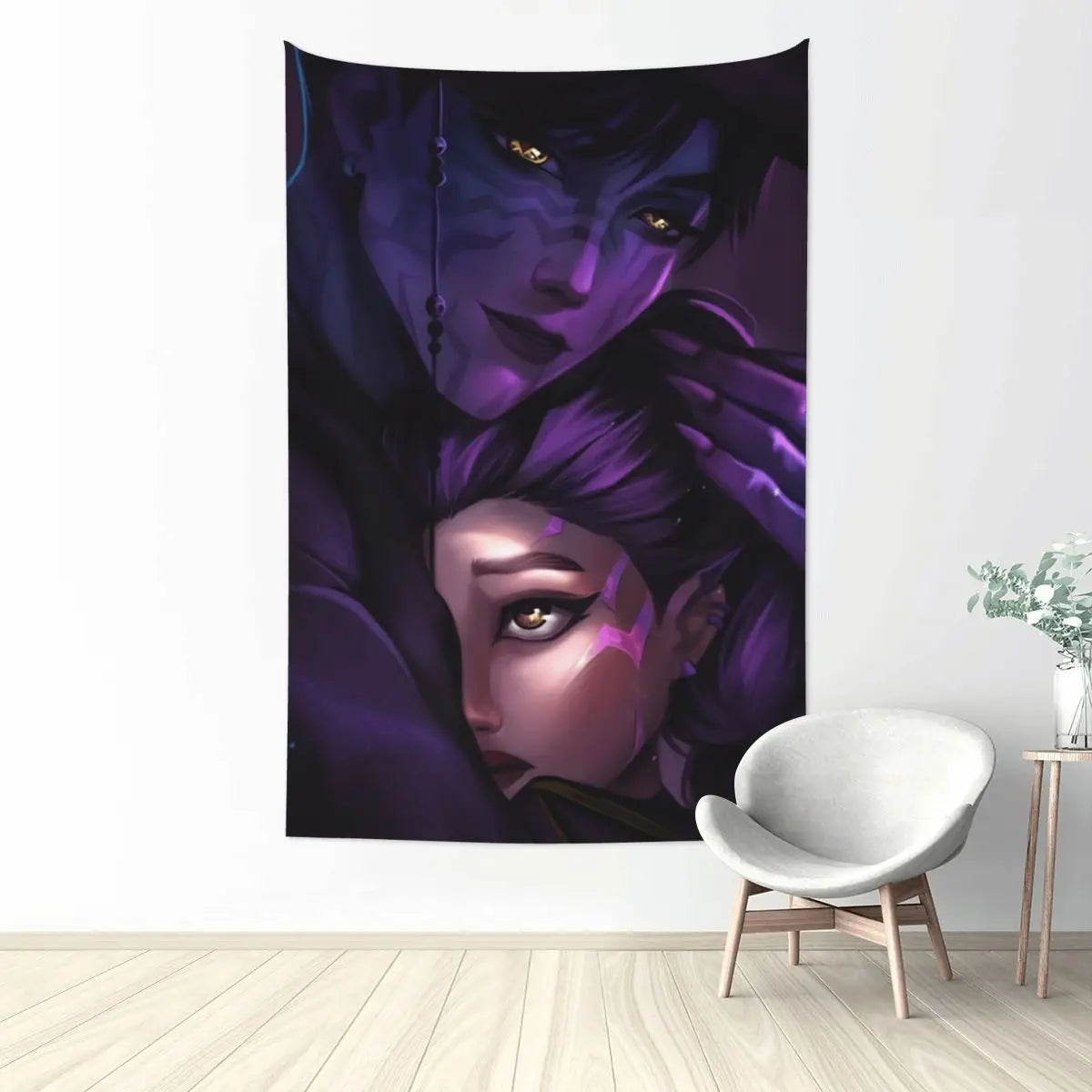 Demon District Wall Tapestry