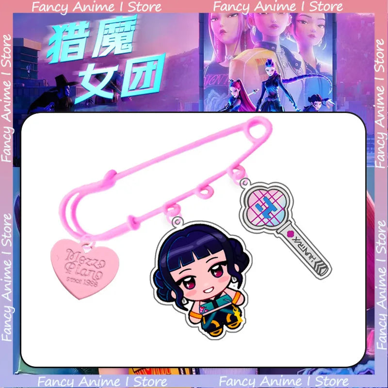 Demon District Brooch