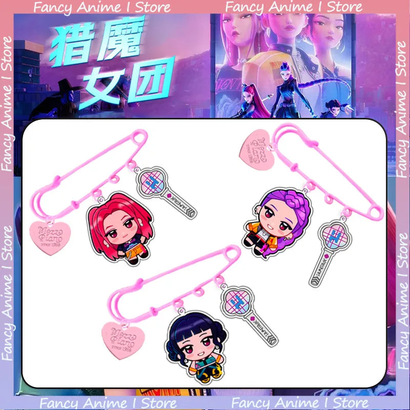 Demon District Brooch