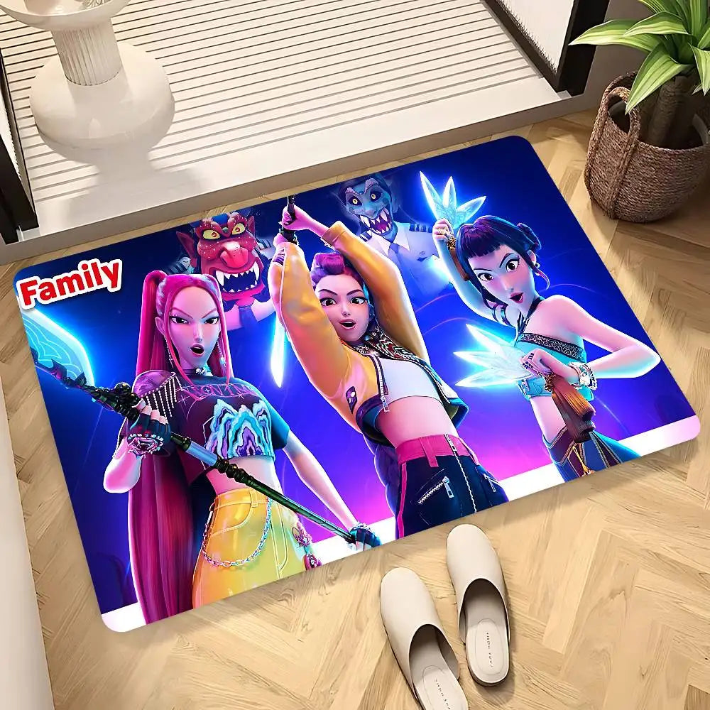 Demon District Non-Slip Rug